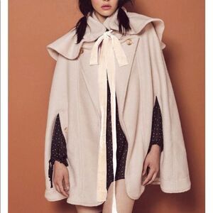 For Love and Lemons Madeline Cape Coat S